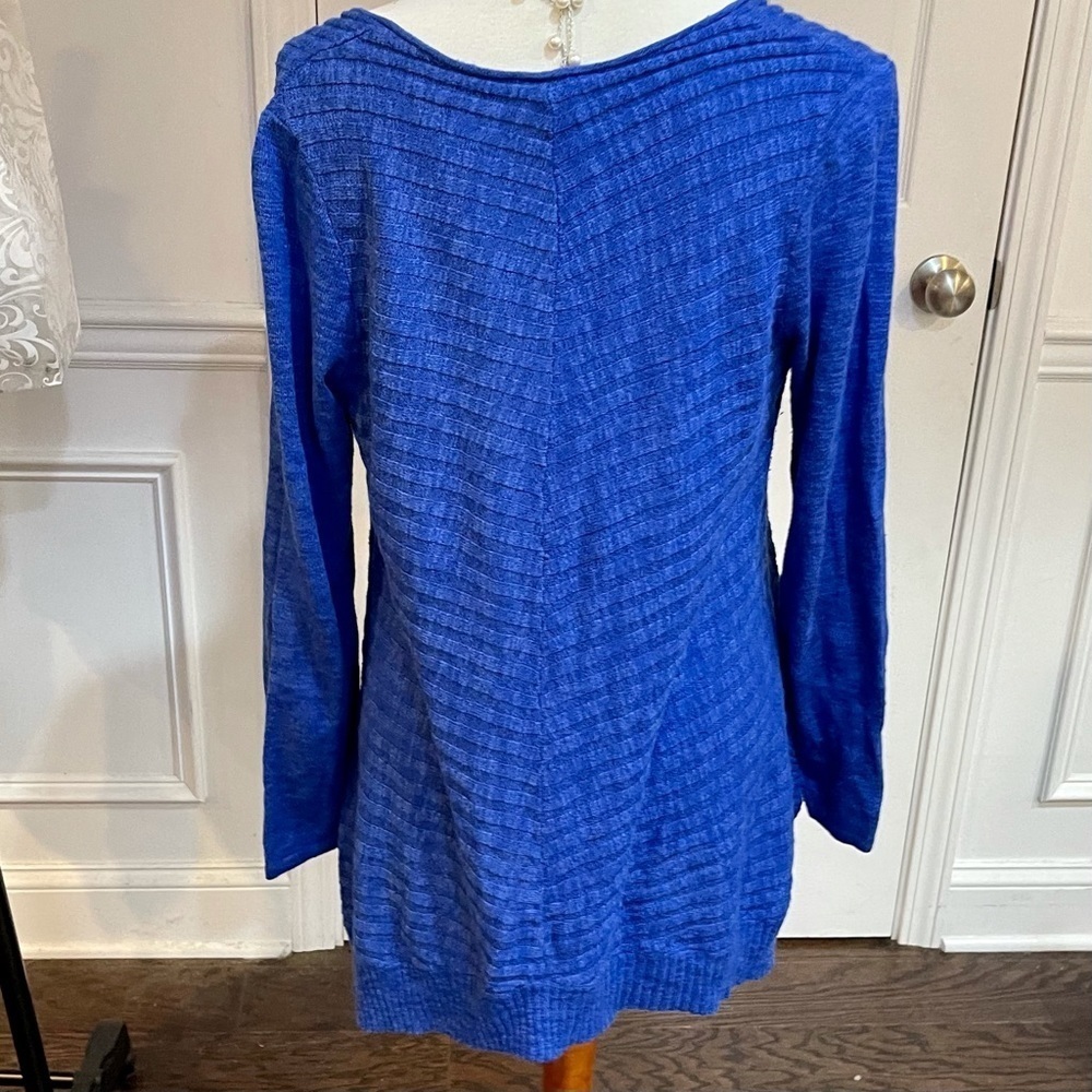 Beatrix Ost Ribbed Long Sleeve Knit Top, Large View 2